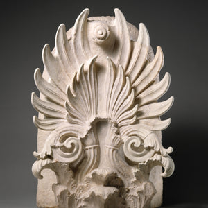 Marble akroterion