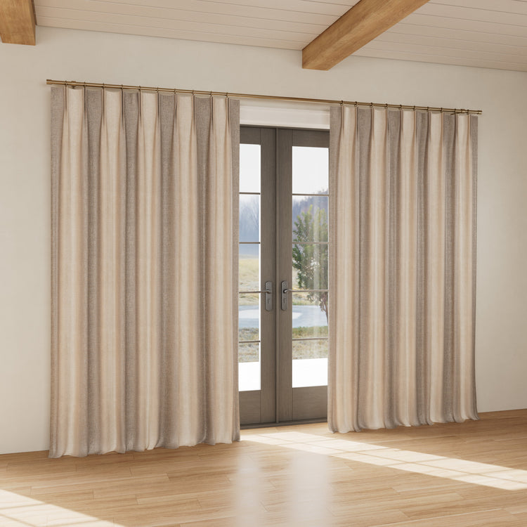 Custom curtains in Anguilla Pumice