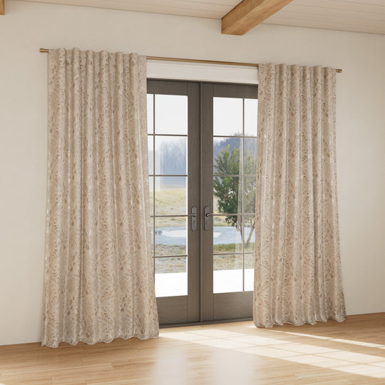 Custom curtains in Artemis