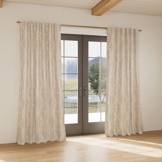 Custom curtain in Contour