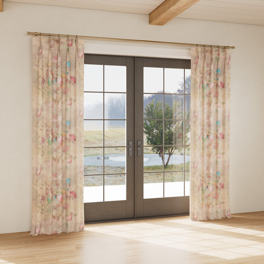 Custom curtain in Ibiza Dawn