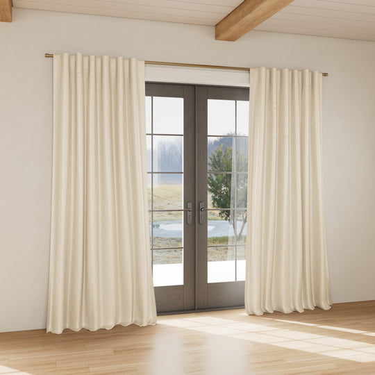 Imprint Curtain Panel - Pearl