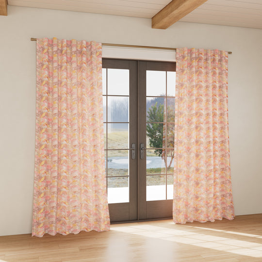 Custom curtain in Positano