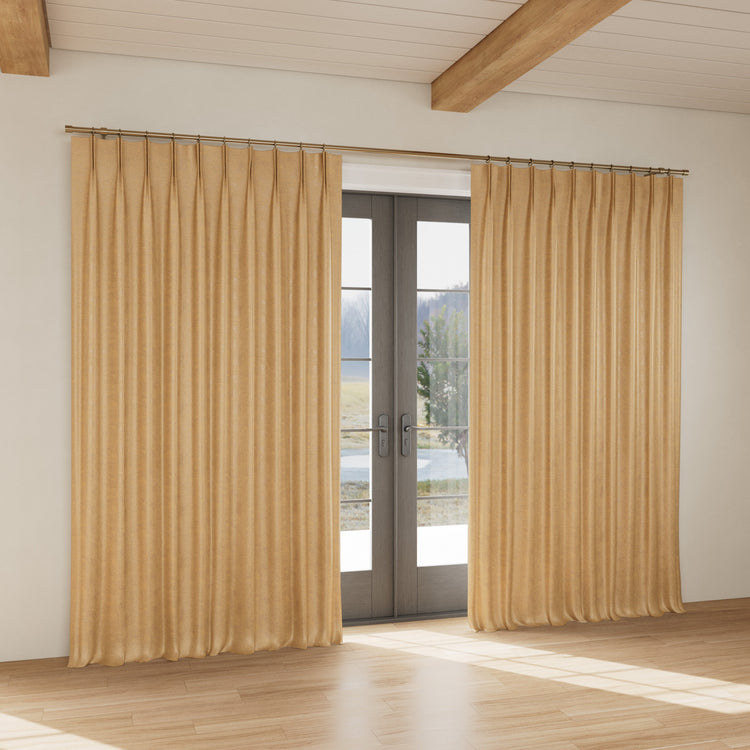 Custom Curtain Stardust Gold