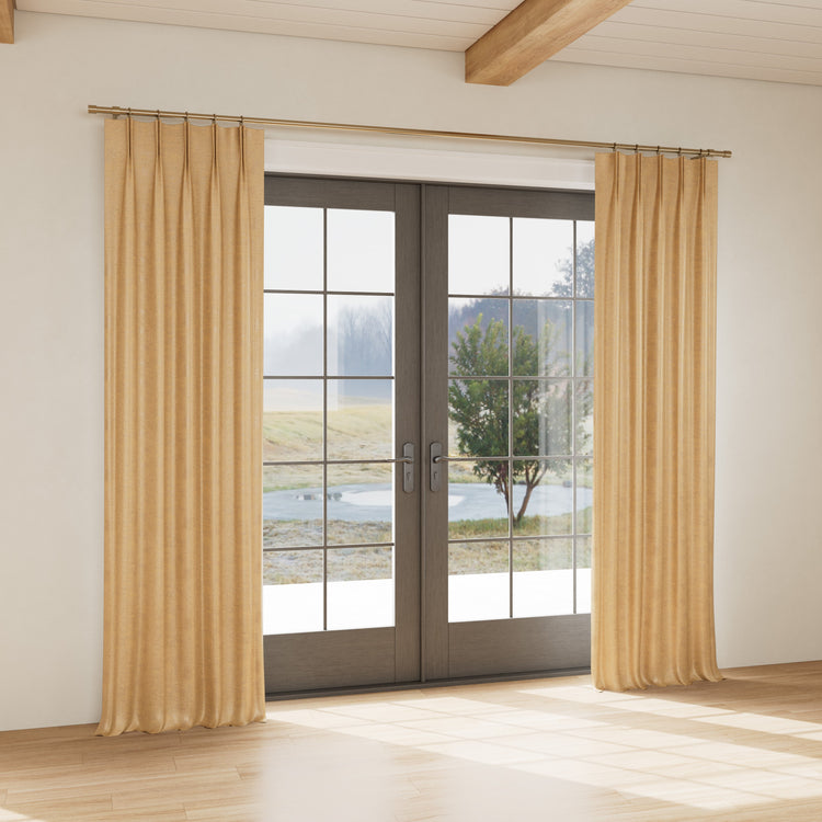 Custom Curtain Stardust Gold