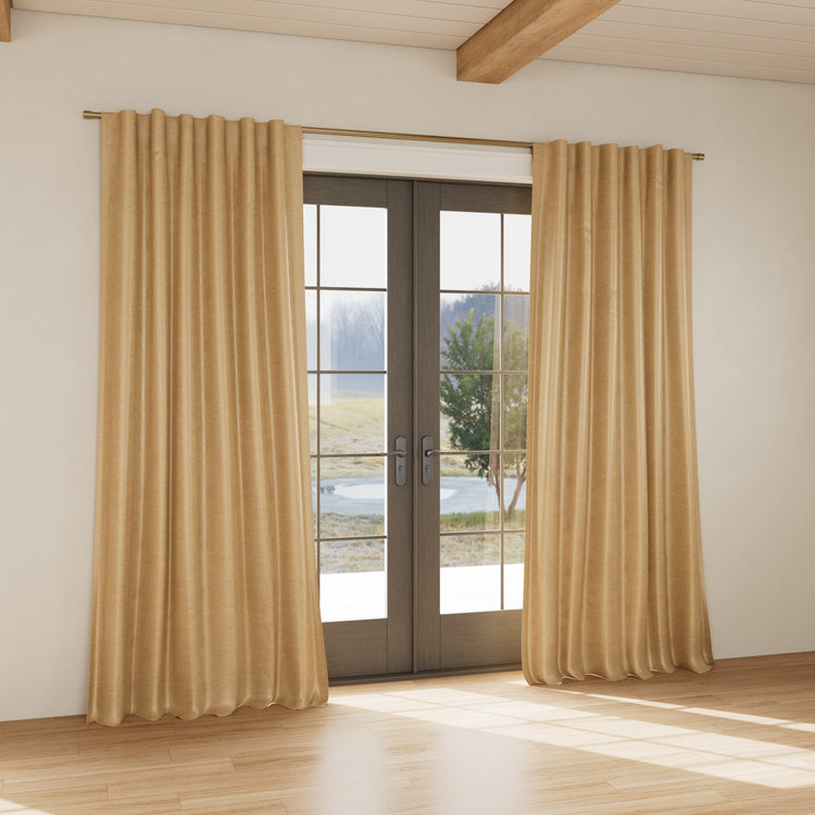 Custom Curtain Stardust Gold
