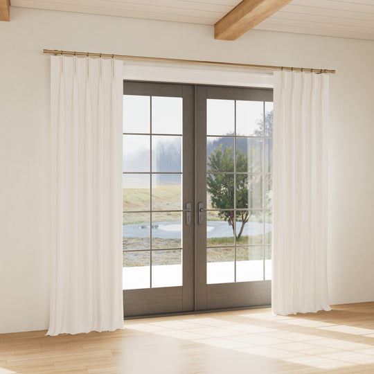 Custom curtain in Strata