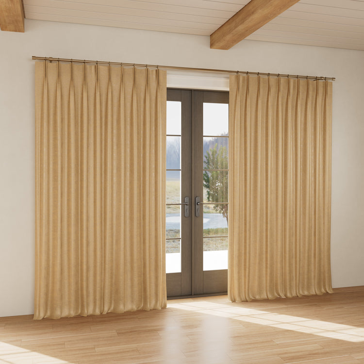 Custom Curtain Stria Bronze