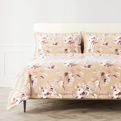 Jardin Fleur Pink/Gold Duvet