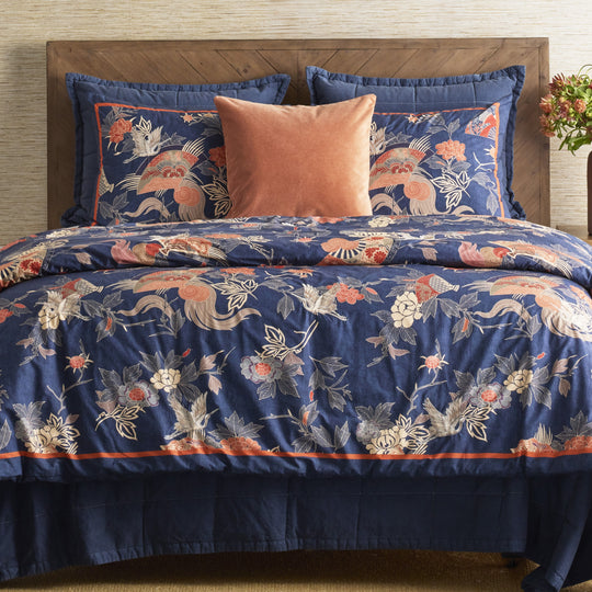 Sensu Comforter Set in Marine - QSETCOSNK-MAR QSETCOSNQ-MAR