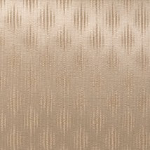 A swatch of a woven fabric texture in a light beige or cream color, showing a subtle vertical ribbed pattern. Swatch of Embossed fabric in Ecru - EM-ECR YSETDVEMK-ECR YSETDVEMQ-ECR