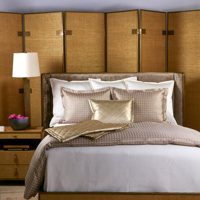 Linea Coverlet Set in Ivory