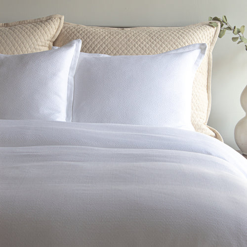 Neo Duvet Set - White