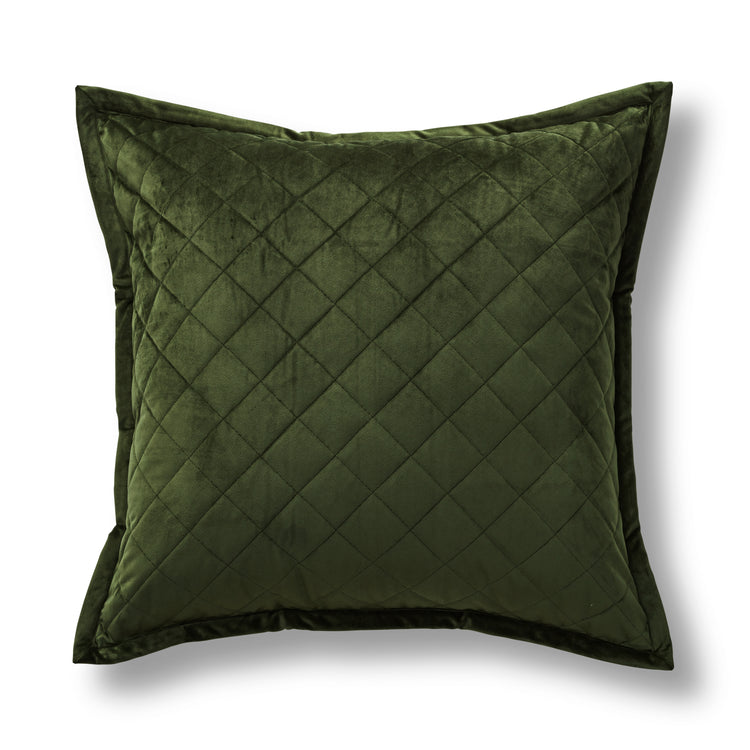 Velvet Coverlet Set - Pine