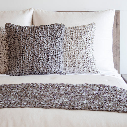 Ribbon Knit Pillow