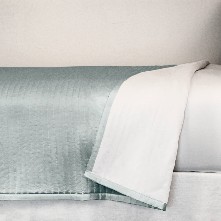 Product with title Charmeuse Channel Quilt Coverlet - CONQK-FRO CONQQ-FRO