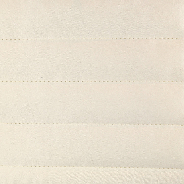 Product with title Charmeuse Channel Quilt Coverlet - CONQK-IVO CONQQ-IVO