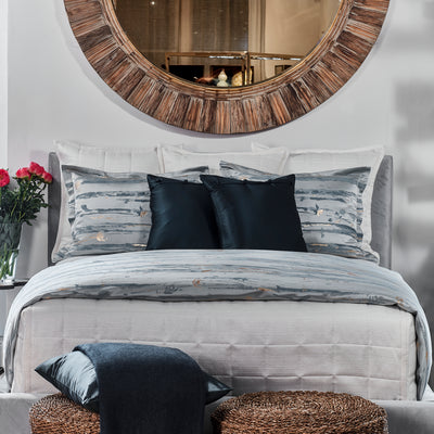 Product with title Texture-Coverlet-Set in White - YSETCOTXK-WHI YSETCOTXQ-WHI